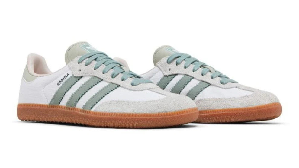 Adidas Samba OG 'White Silver Green'