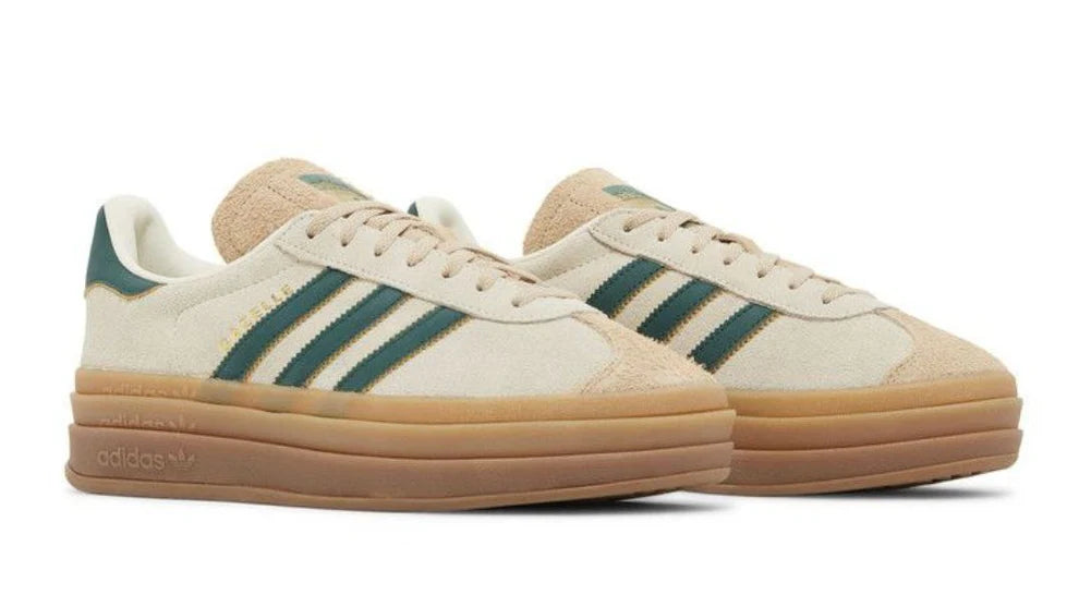 Adidas Gazelle Bold 'Cream Collegiate Green'