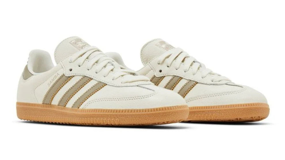 Adidas Samba OG 'Off White Wonder Gold Metallic'