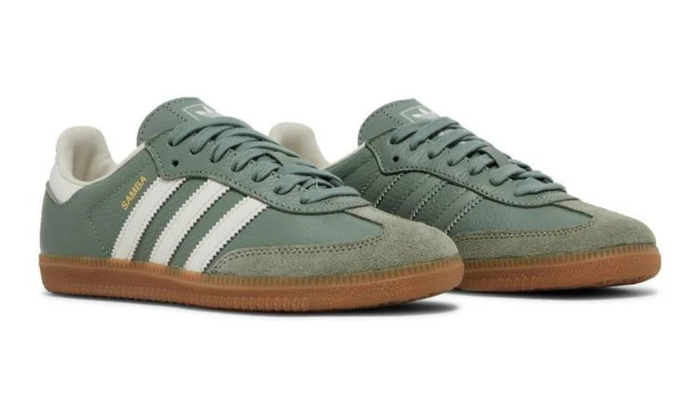 Adidas Samba OG 'Silver Green Gum'