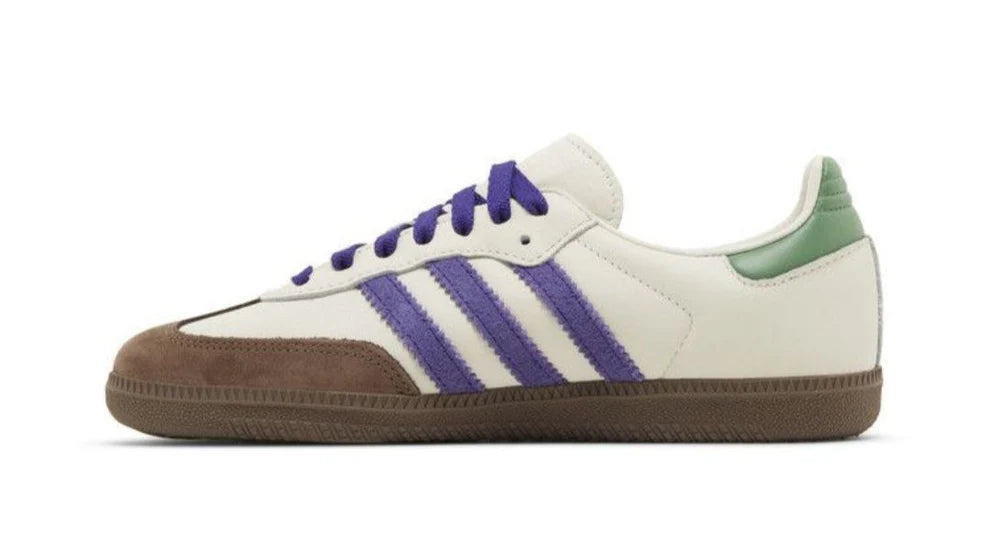 Adidas Samba OG 'Off White Purple Green'