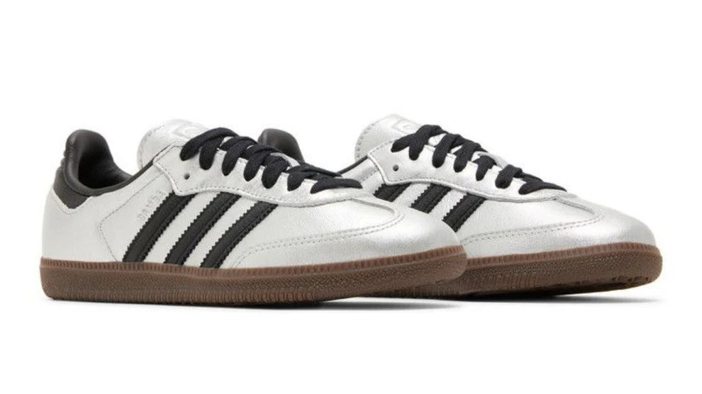 Adidas Samba 'Silver Metallic Black Gum'
