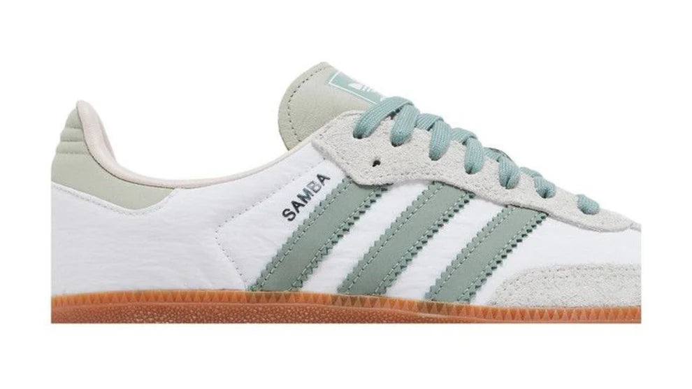 Adidas Samba OG 'White Silver Green'