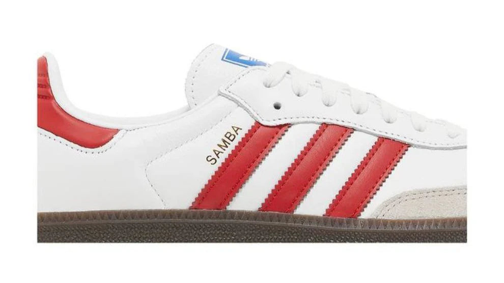 Adidas Samba OG 'White Scarlet'