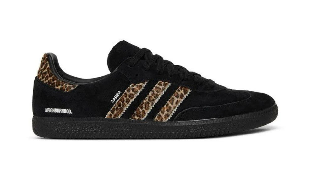 Adidas Samba OG × END 'Black Leopard'