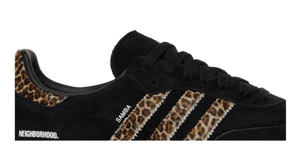 Adidas Samba OG × END 'Black Leopard'