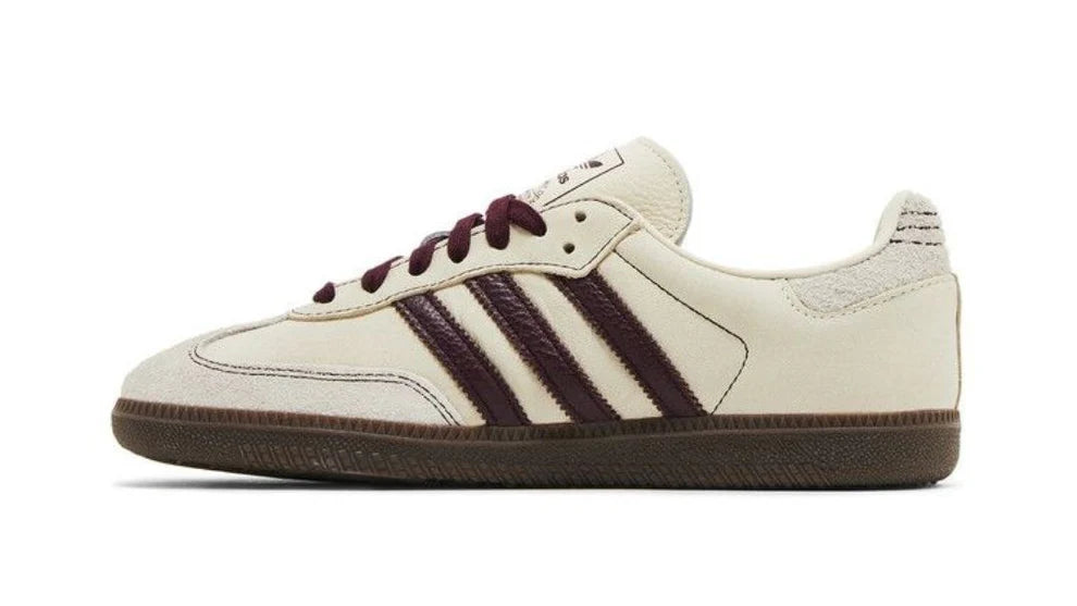 Adidas Samba OG 'Wonder White Maroon'