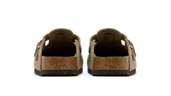 Birkenstock Boston 'Latte Cream'