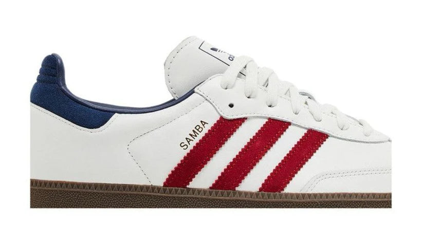 Adidas Samba OG 'White Victory Red Indigo'
