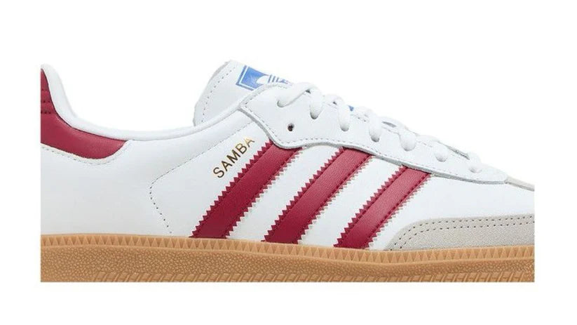 Adidas Samba OG 'White Burgundy Gum'
