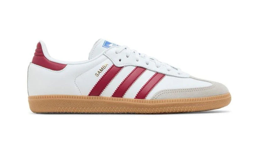 Adidas Samba OG 'White Burgundy Gum'